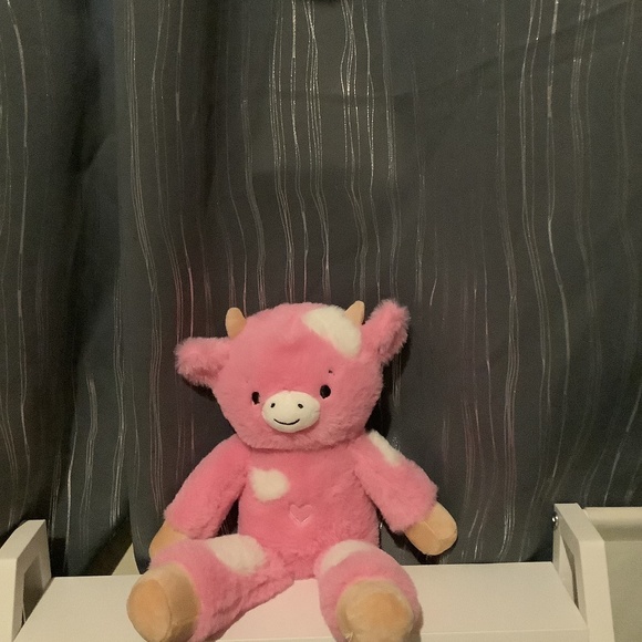 Hallmark Other - Adorable Pink Plush Cow Toy